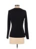 Christopher & Banks 100% Cotton Black Long Sleeve Top Size S - photo 2