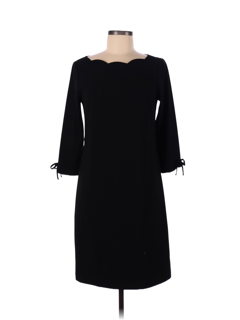 Talbots Solid Black Casual Dress Size 2 - 75% off | thredUP
