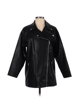 12th Tribe Faux Leather Jacket (view 1)