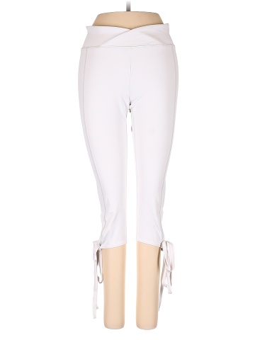 Flexi Lexi Solid White Yoga Pants Size S - 81% off