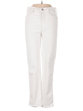 Madewell Stovepipe Jeans in Pure White (view 1)