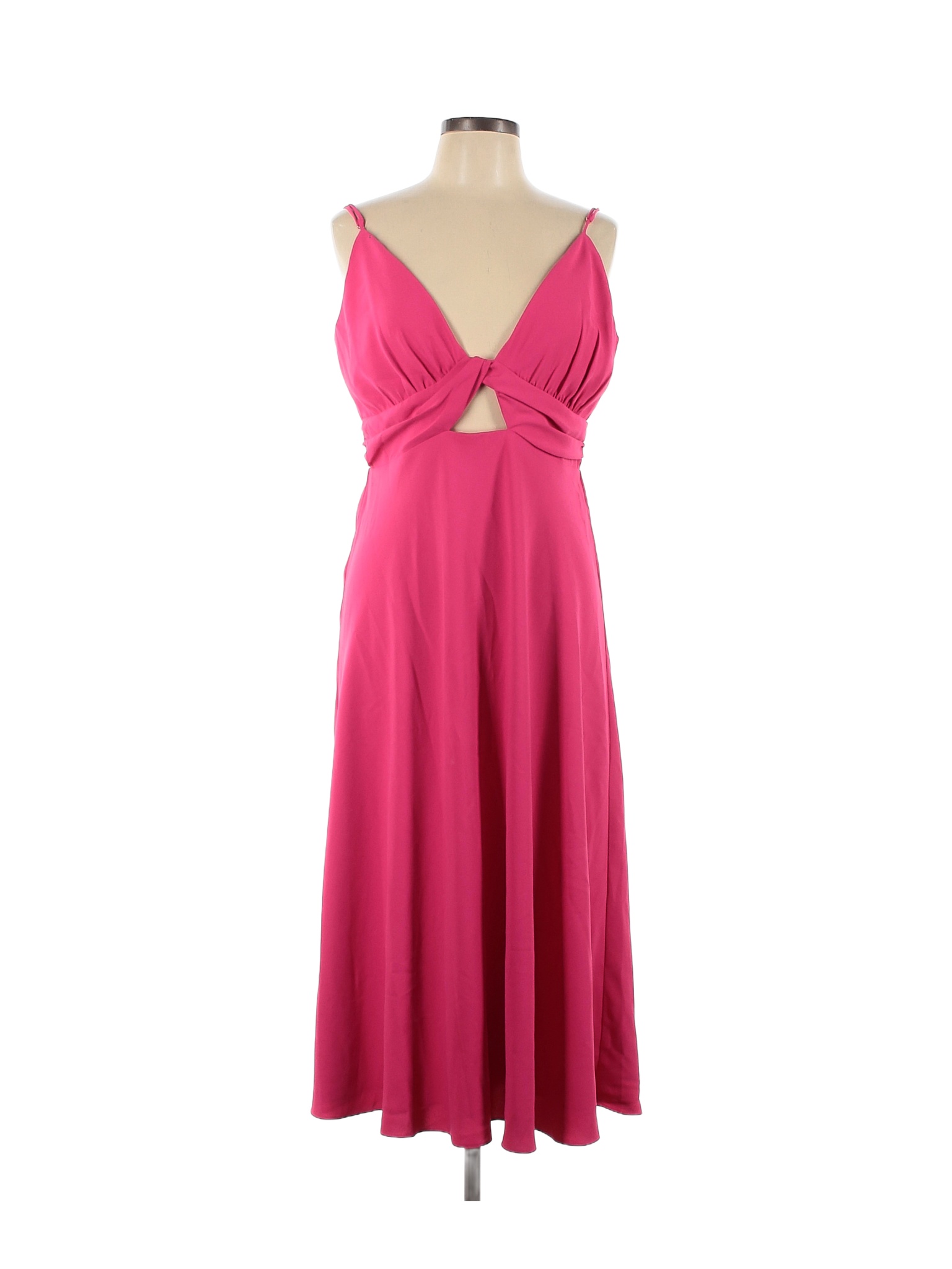 Alexia Admor 100% Polyester Solid Pink Cocktail Dress Size 10 - 85% off ...