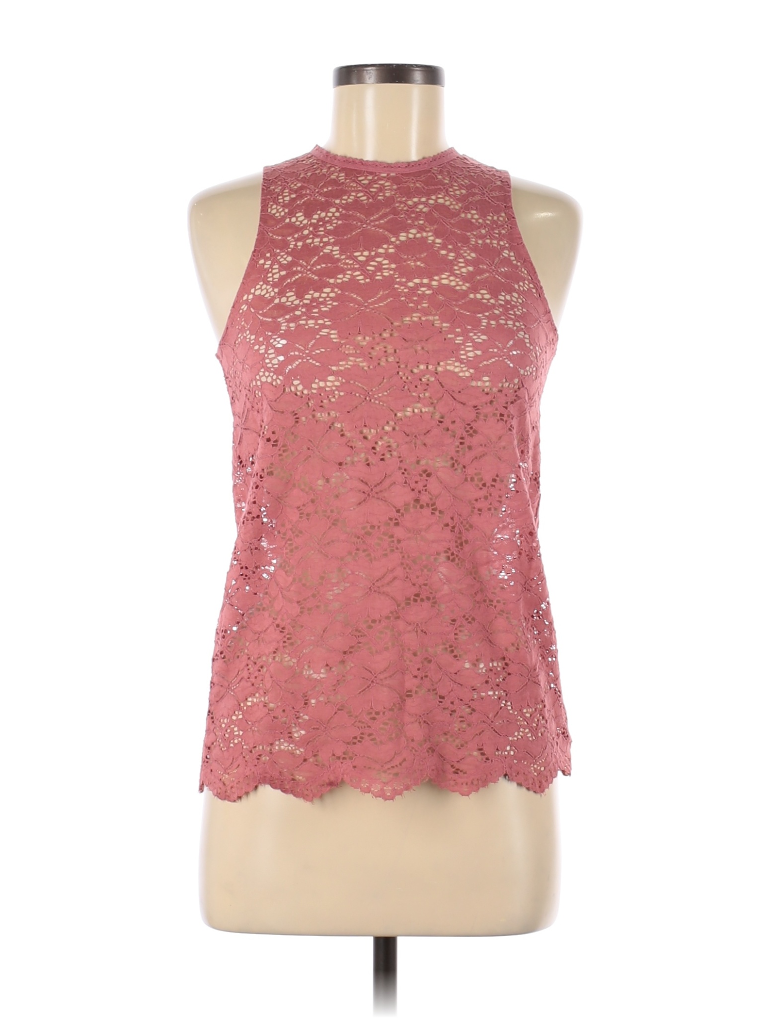 MNG by Mango Floral Colored Pink Tank Top Size XS 60 off thredUP