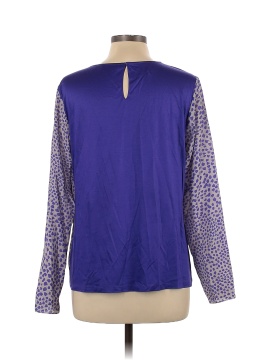 St. Emile Long Sleeve Silk Top (view 2)