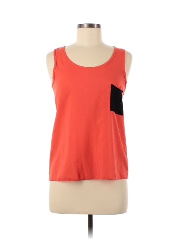Edge Sleeveless Blouse (view 1)