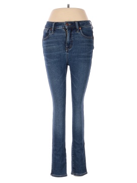 Madewell Petite 10" High-Rise Skinny Jeans in Wendover Wash: TENCEL&trade; Denim Edition (view 1)