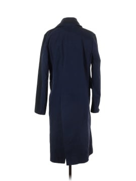 Victor Alfaro Collective Navy Double Breasted Coat (view 2)
