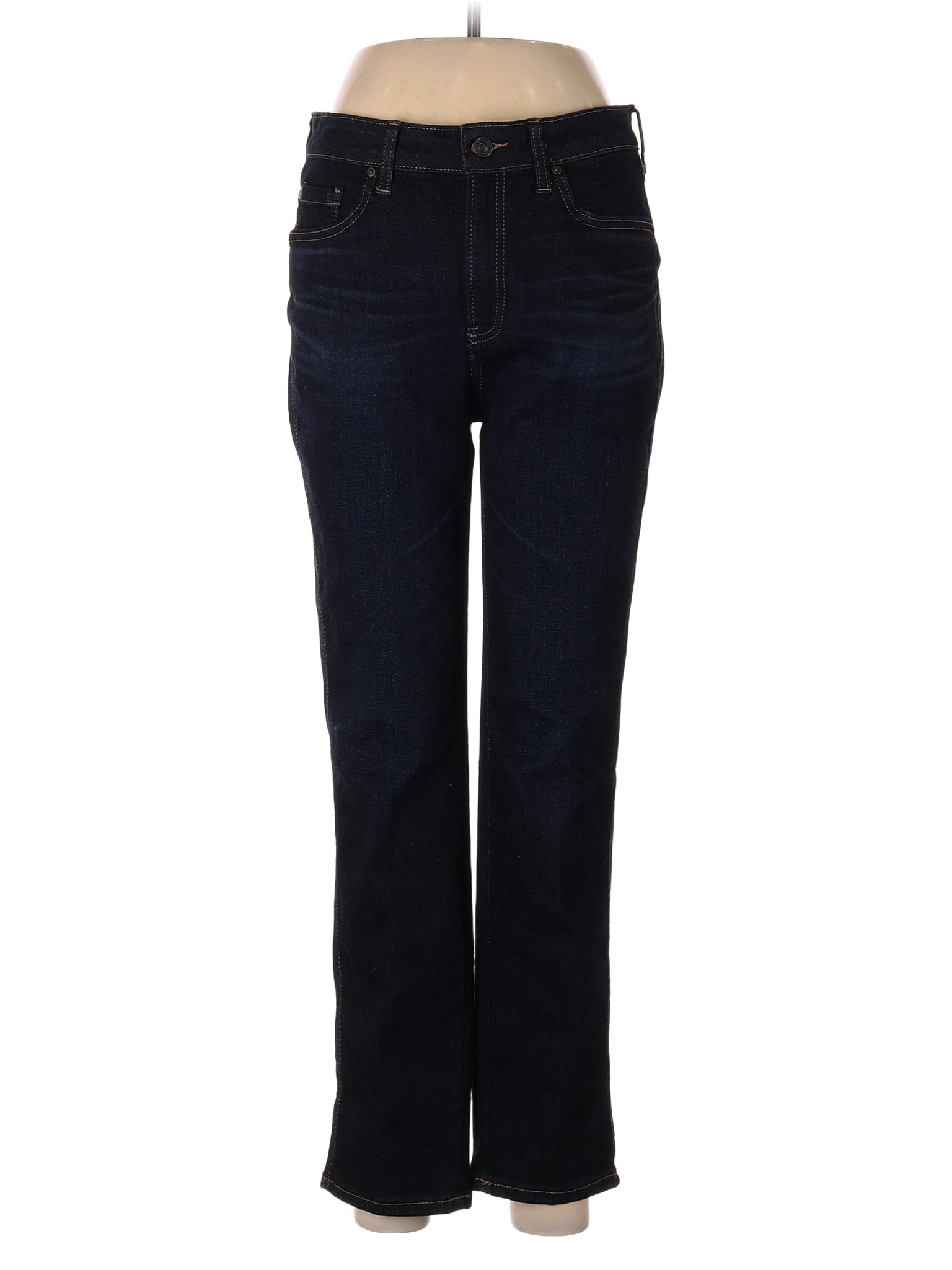 Chico's Solid Blue Jeans Size 8 - 79% off | thredUP