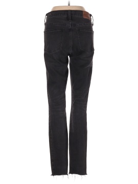 Madewell 9" Mid-Rise Skinny Jeans in Black Sea (view 2)