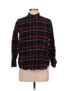 Madewell Flannel Sunday Shirt in Evins Plaid (view 1)