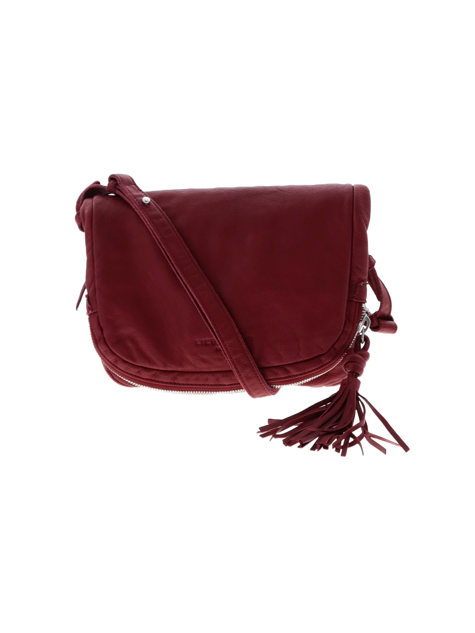 Correa Para Hombro Liebeskind Fancy Classic - Negro, Diseño Corto Y Elegante, Para Bolsos De Mujer