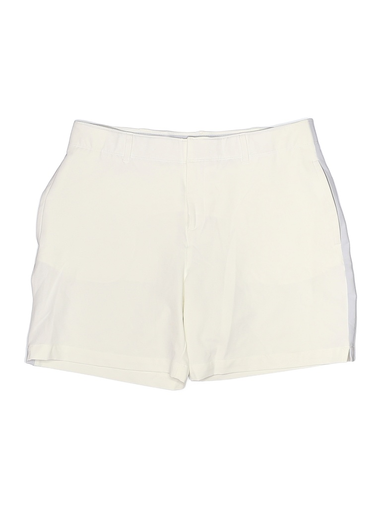 Under Armour Solid White Athletic Shorts Size M - 40% off | thredUP