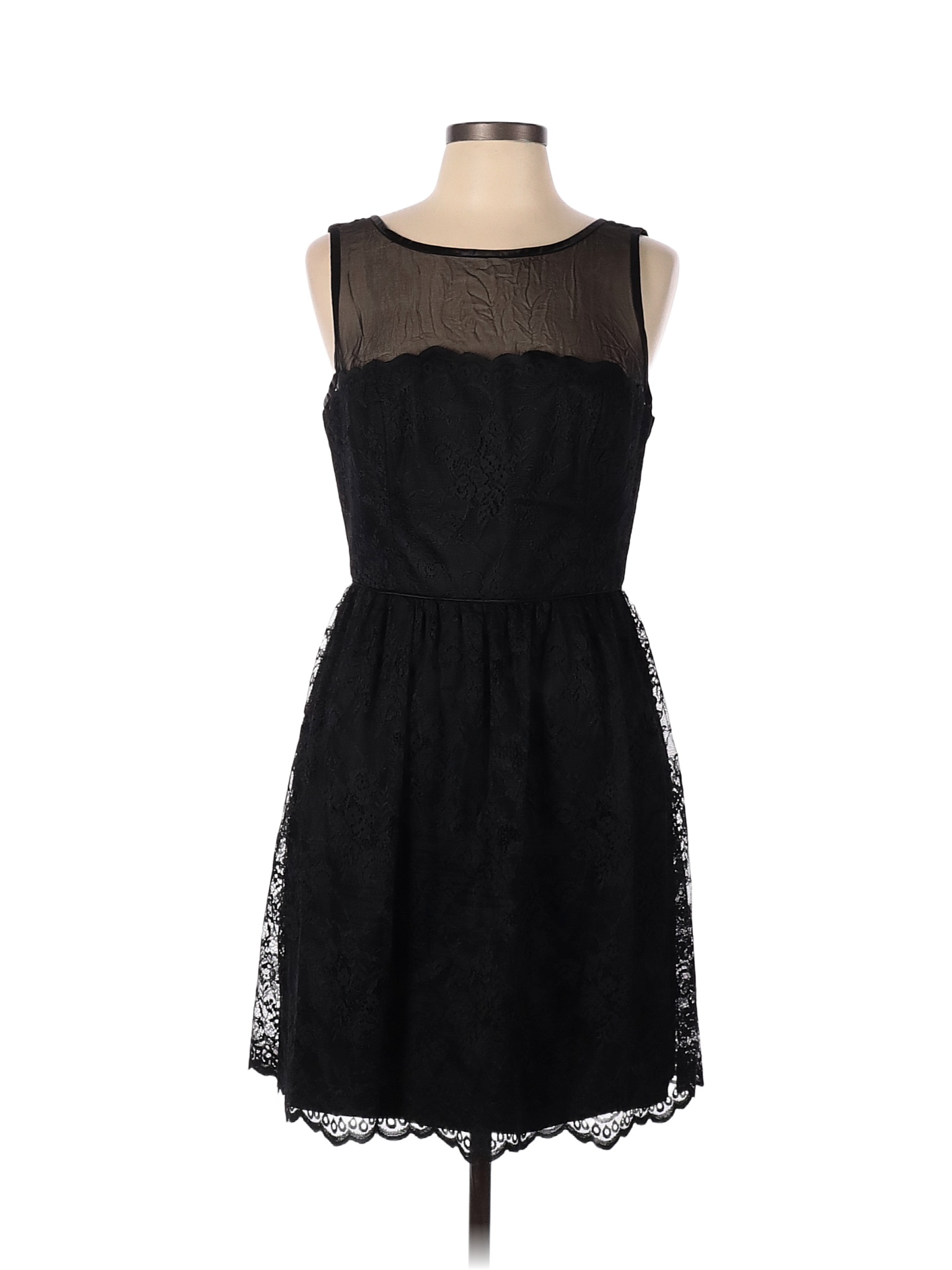 Trina Turk 100% Polyester Solid Black Cocktail Dress Size 10 - 82% off ...