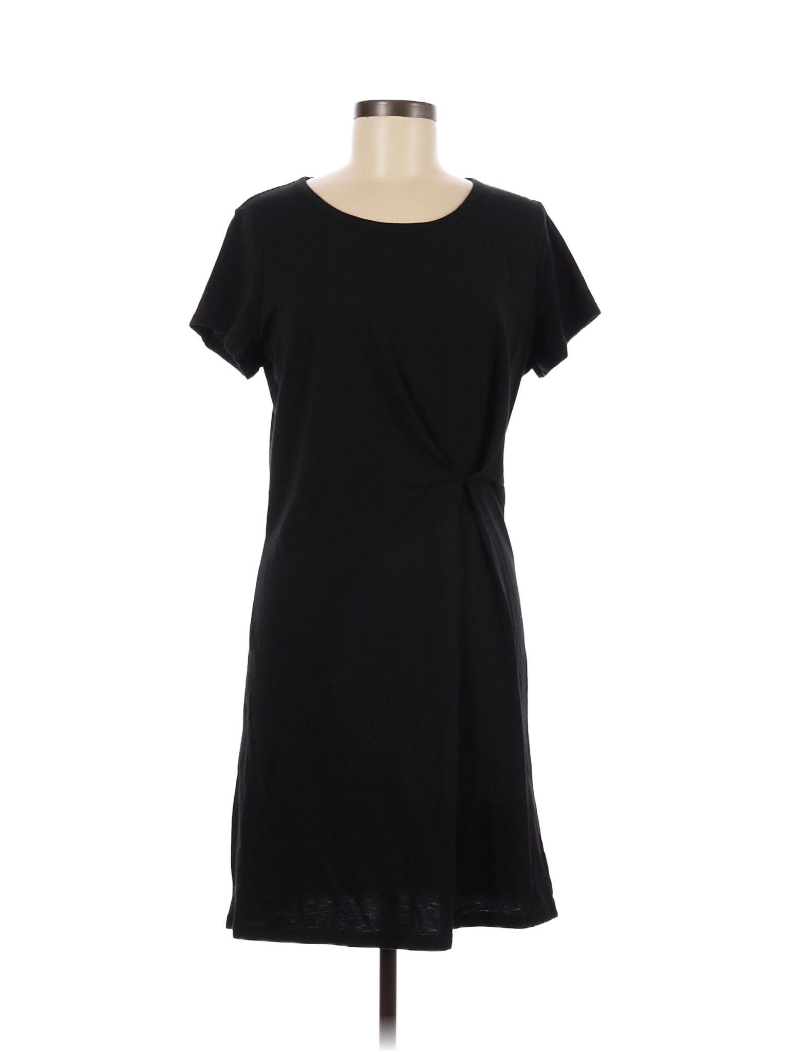 Gap Solid Black Casual Dress Size M 70 off thredUP
