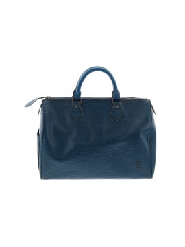 Louis Vuitton 100% Leather Solid Blue Vintage Epi Speedy 30 One Size - 55%  off