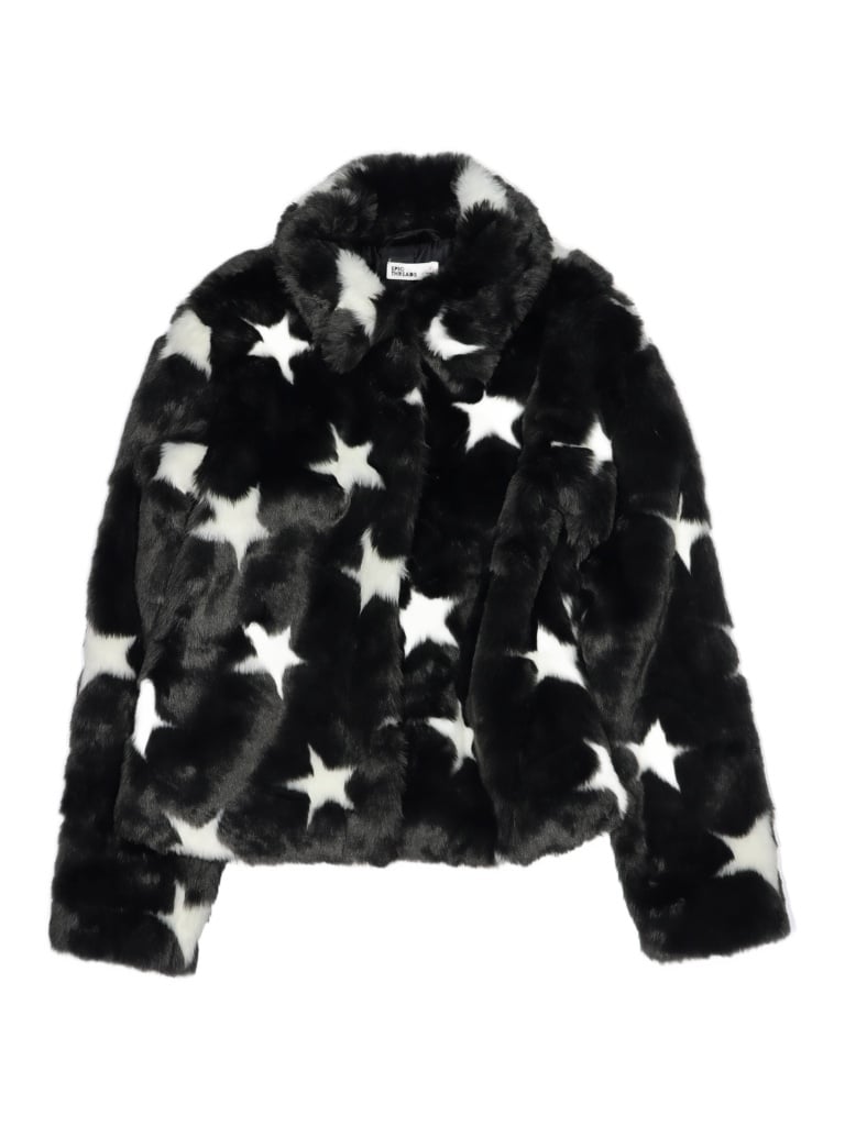 Epic Threads Stars Black Coat Size X-Large (Kids) - 63% off | thredUP