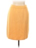St. John Collection Solid Yellow Casual Skirt Size 10 - photo 1