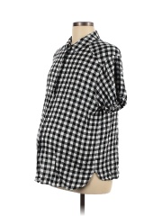 A Pea In The Pod Short Sleeve Button Down Shirt