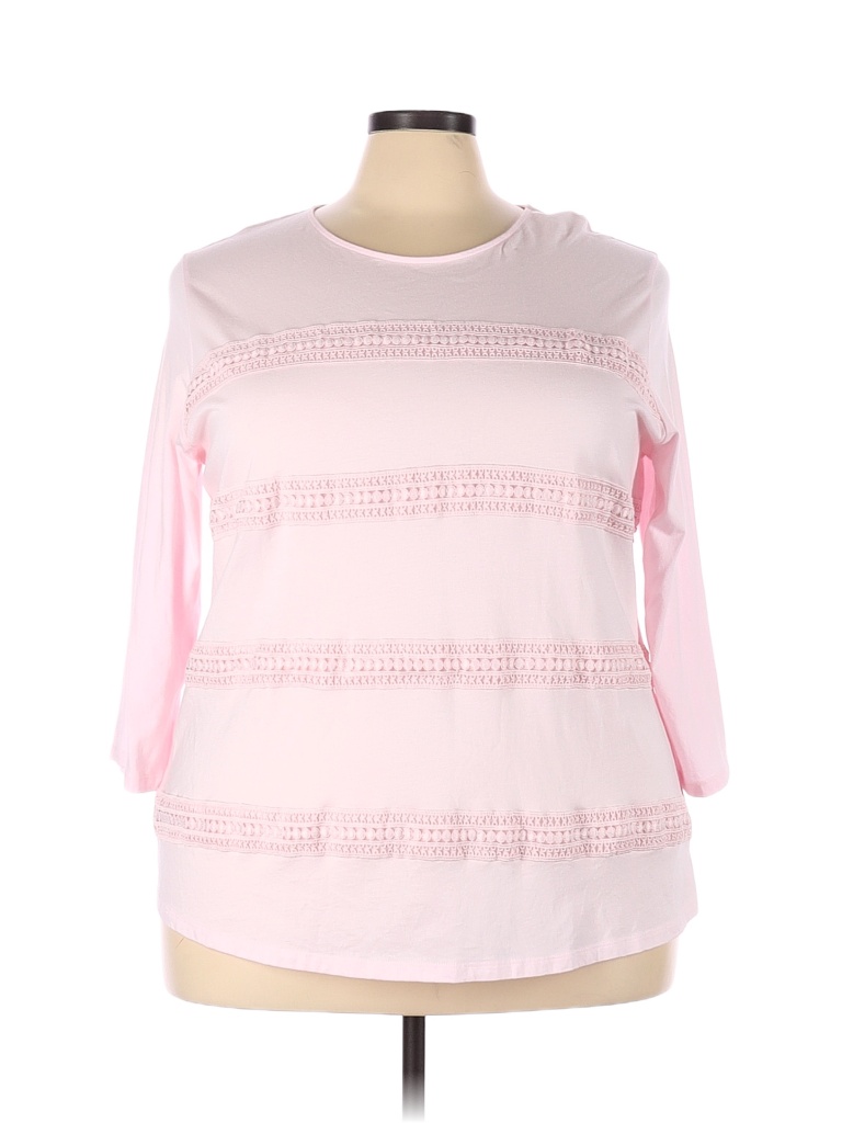 croft and barrow long sleeve tops