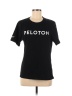 Peloton Graphic Solid Black Short Sleeve T-Shirt Size M - photo 1