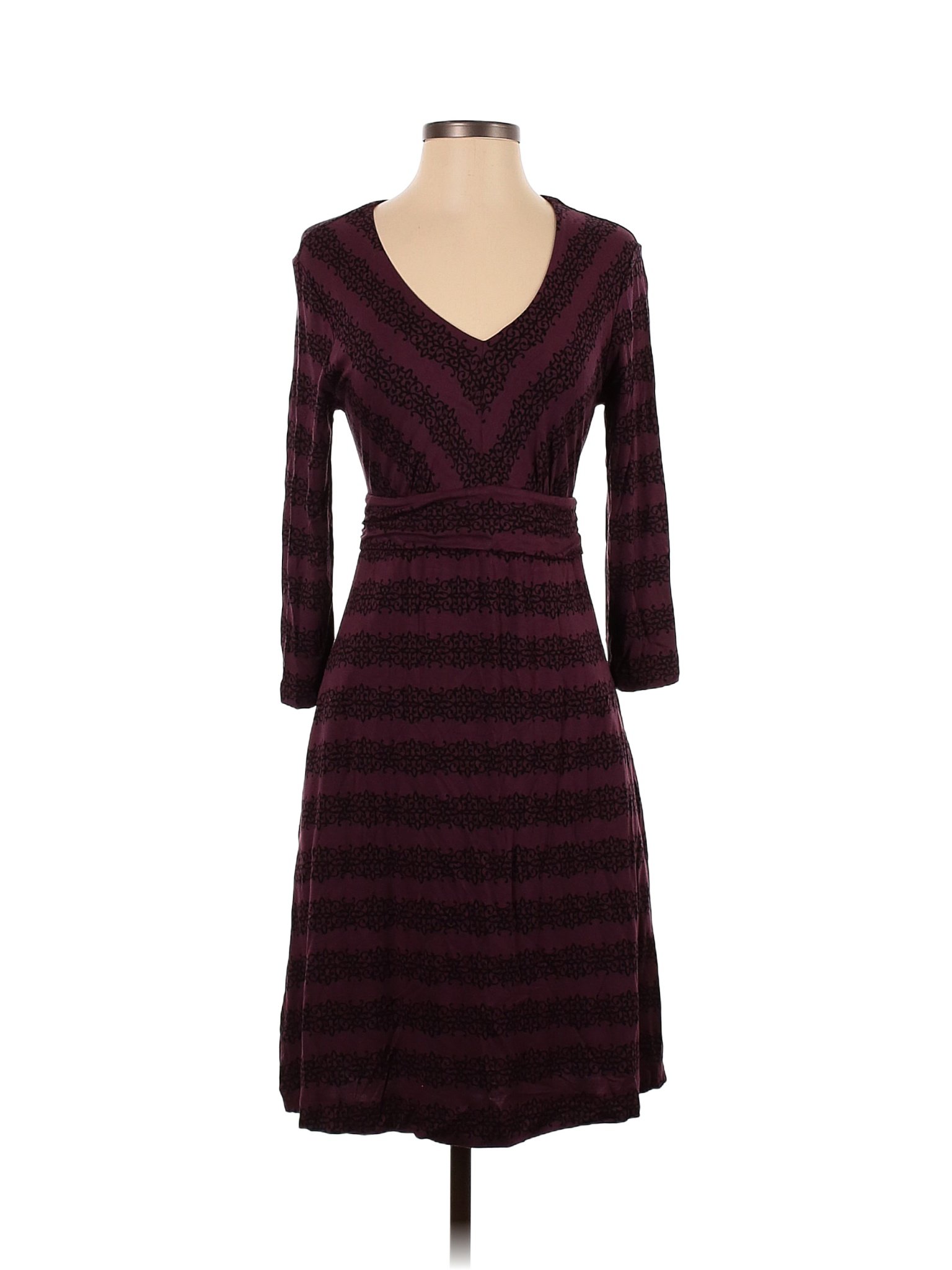 Soma Multi Color Purple Casual Dress Size XS - 82% off