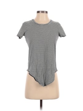 Madewell Knot-Front Tee in Stripe (view 1)