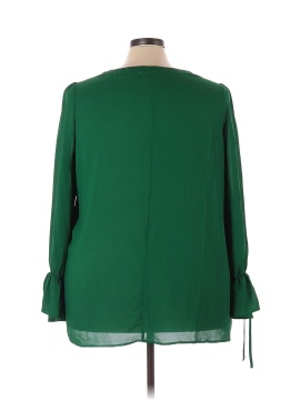 ELOQUII Long Sleeve Blouse (view 2)