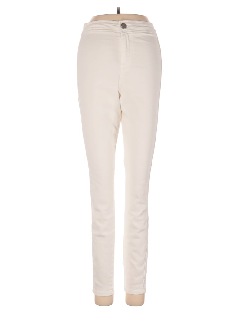 Pre-owned Asos Design Casual Pants In White