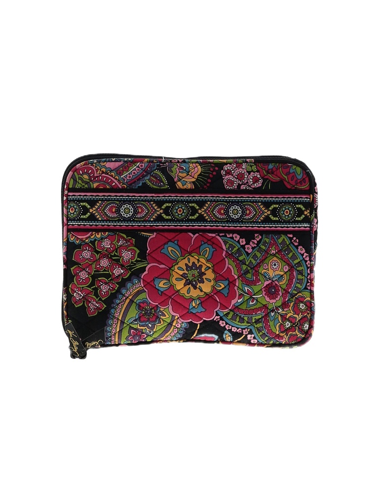 Vera Bradley Floral Floral Motif Multi Color Black Laptop Bag One Size - photo 1