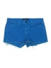 J Brand 100% Cotton Solid Blue Denim Shorts 27 Waist - photo 1