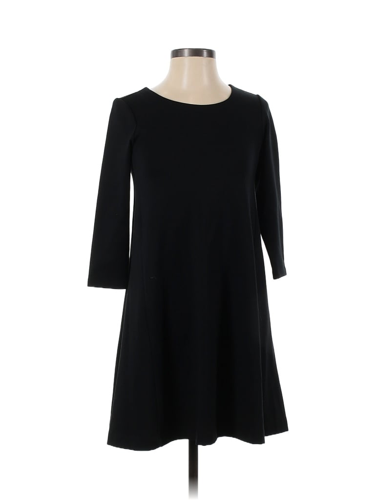 Pre-owned Ann Taylor Loft Outlet Casual Dress In Black
