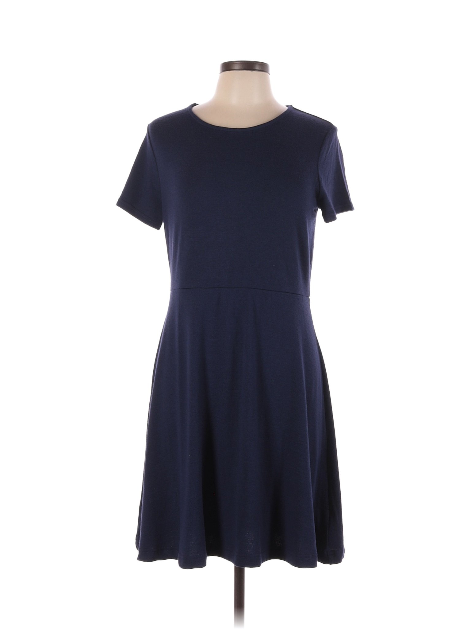 Gap Solid Navy Blue Casual Dress Size L 69 Off Thredup