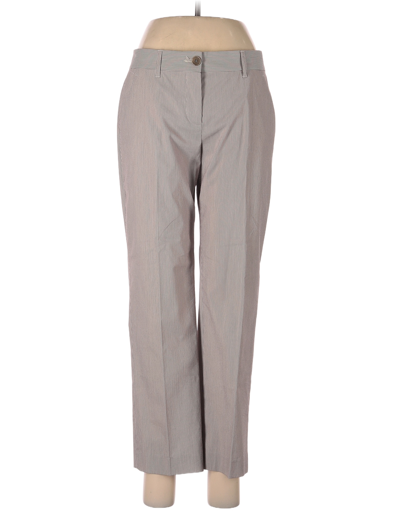 ETRO Stripes Gray Dress Pants Size 42 (IT) - 81% off | thredUP
