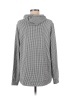 Weatherproof Checkered-gingham Stripes Gray Black Pullover Hoodie Size L - photo 2