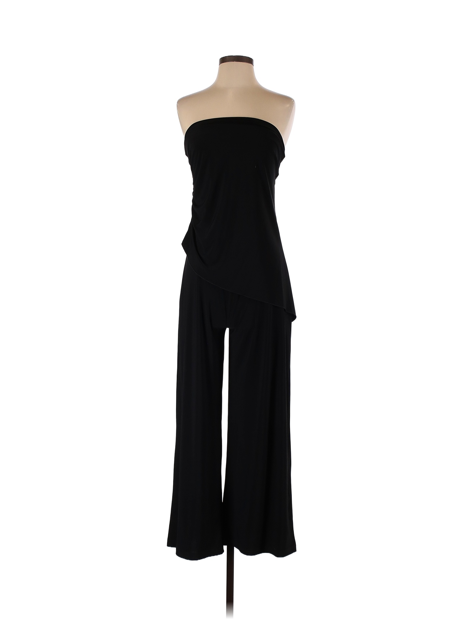 White House Black Market Solid Black Jumpsuit Size S - 68% off | thredUP