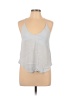 Forever 21 100% Rayon Gray Blue Sleeveless Blouse Size L - photo 1