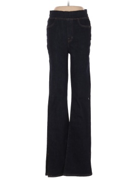 Madewell Pull-On Skinny Flare Jeans in Havenley Wash (view 1)