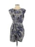 Shoshanna Multi Color Blue Casual Dress Size 2 - photo 1