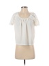 TeXTURE & THREAD Madewell White Short Sleeve Top Size XS - photo 1