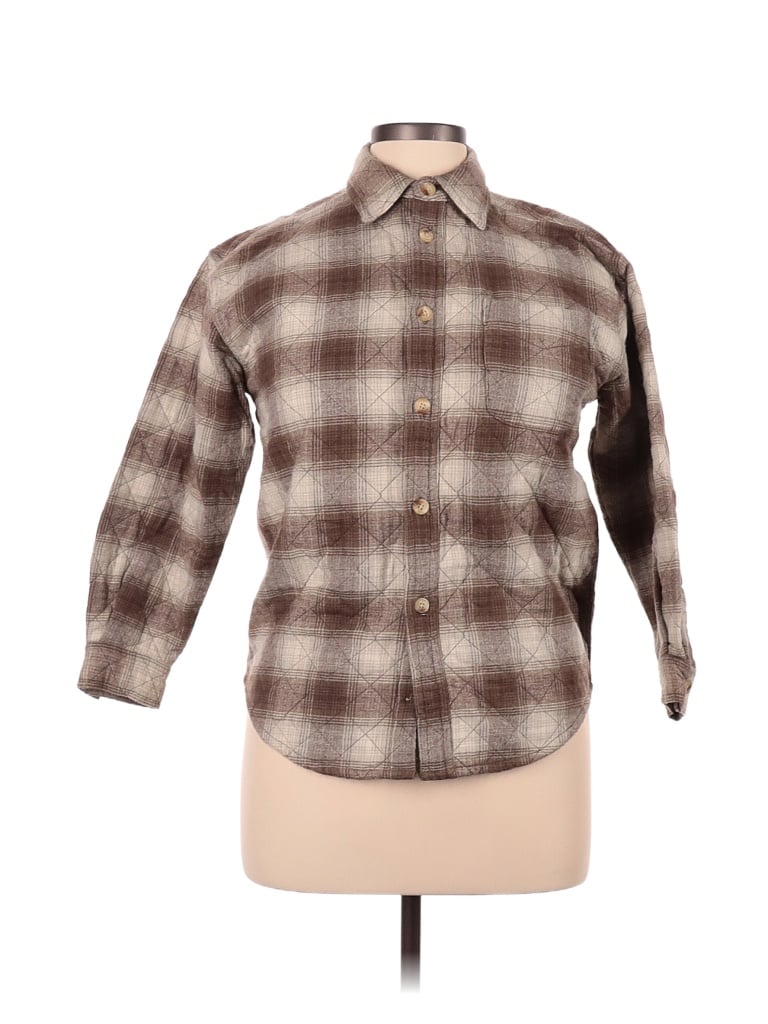 Gap 100% Cotton Brown Jacket Size XL - photo 1