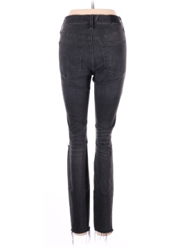 Madewell 9" Mid-Rise Skinny Jeans in Black Sea (view 2)