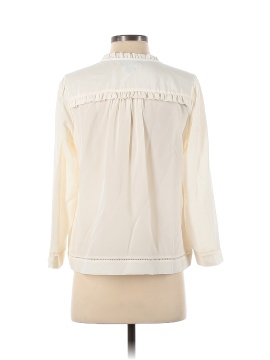 Point Sur Long Sleeve Silk Top (view 2)