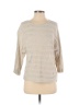 Tahari 100% Linen Ivory Pullover Sweater Size S - photo 1