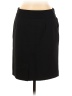 Amanda + Chelsea Solid Black Casual Skirt Size 4 - photo 2