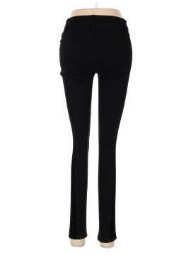 Madewell 9" Mid-Rise Skinny Jeans: Velvet Tuxedo Stripe Edition (view 2)