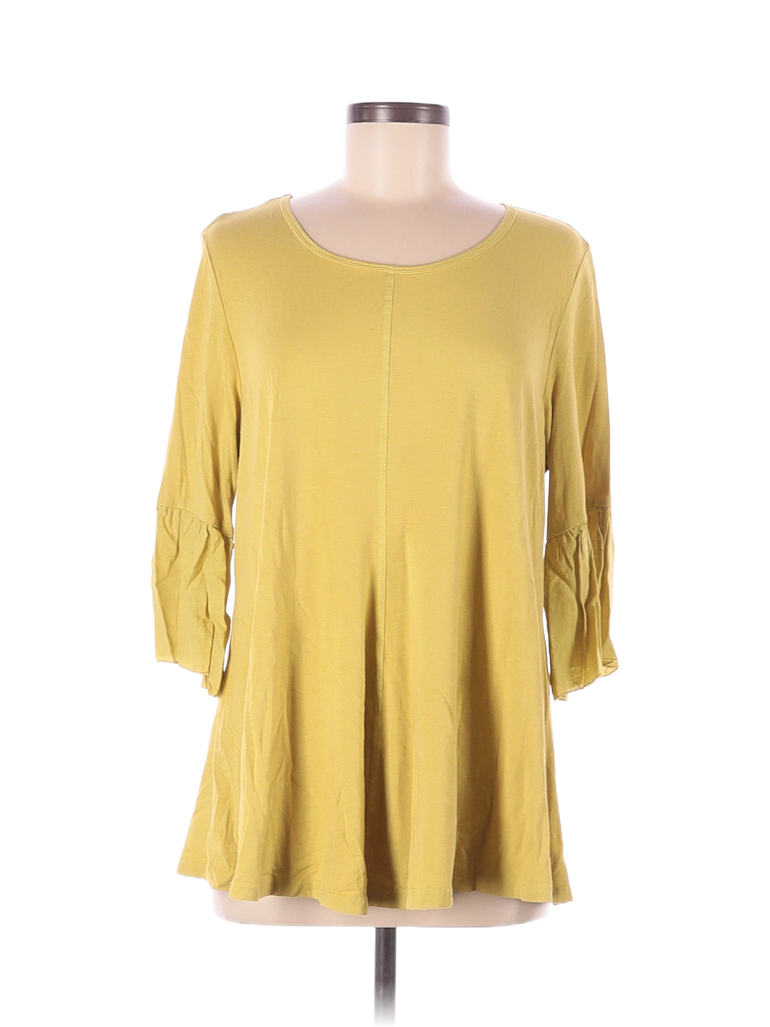 Kleen Yellow Long Sleeve Top Size M - 69% off | thredUP