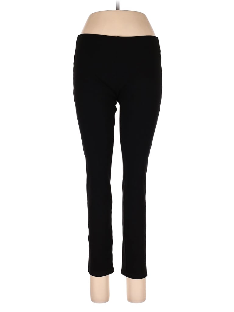 Eileen Fisher Solid Black Casual Pants Size M (Petite) - photo 1