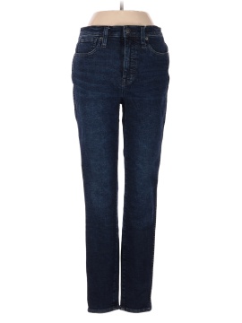 Madewell 10&quot; High-Rise Skinny Jeans in Bensley Wash (view 1)