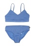 Abercrombie Chevron-herringbone Blue Two Piece Swimsuit Size 7 - 8 - photo 1