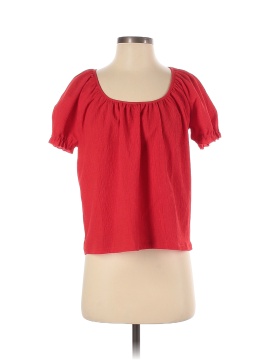 TeXTURE & THREAD Madewell Short Sleeve Blouse (view 1)